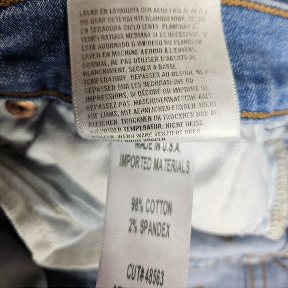 Citizens Of Humanity Women Size 23 Rocket Crop High Rise Skinny Distressed Jeans - Picture 9 of 15